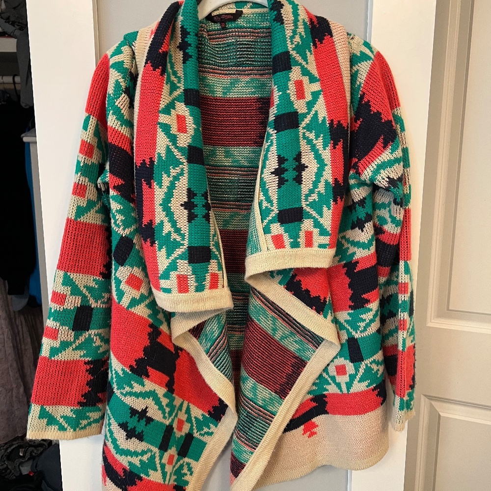 Open front cardigan - size small/medium
